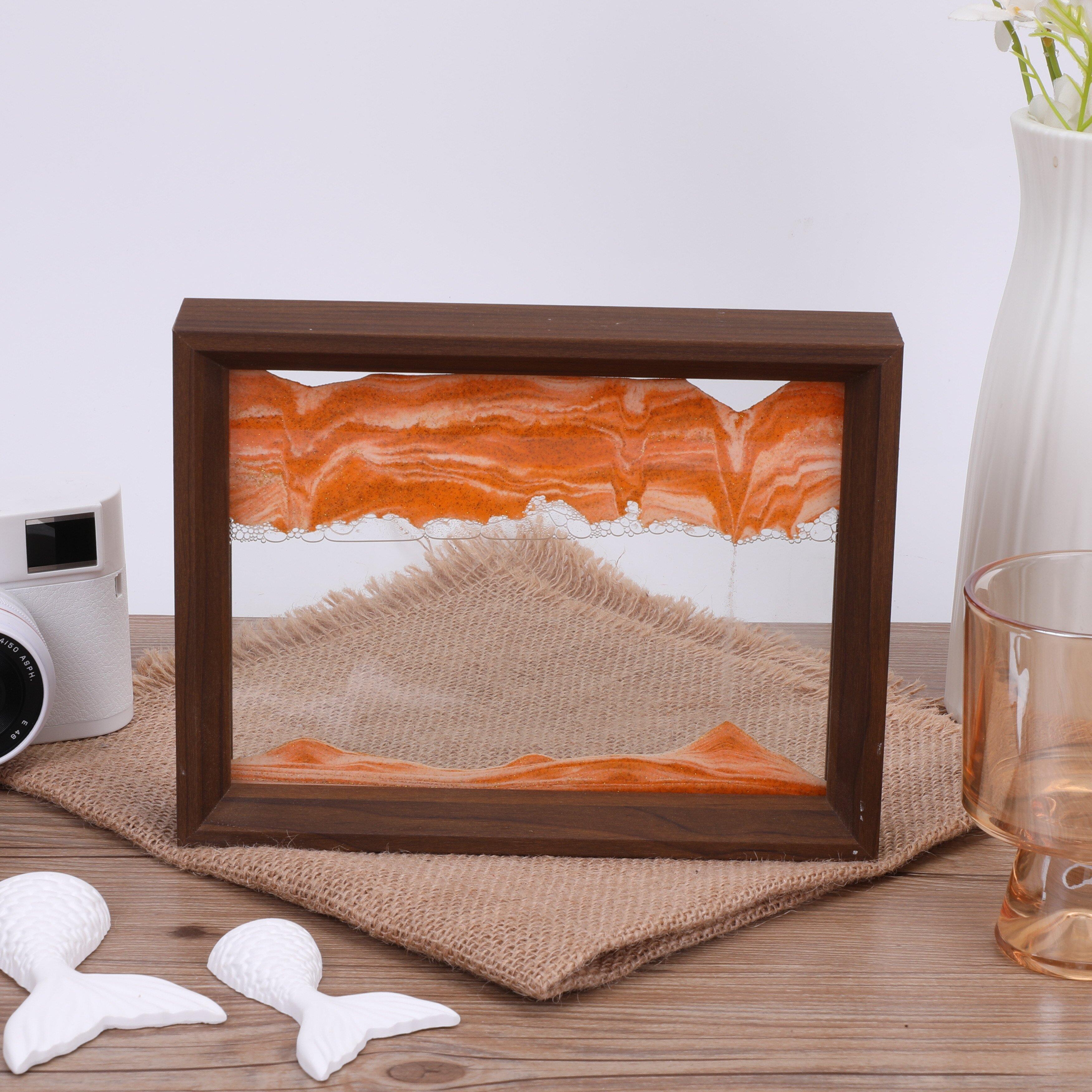 新品创意3D流沙画新中式沙