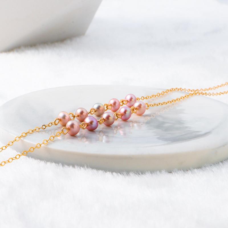 现货眼镜链淡水珍珠眼镜装