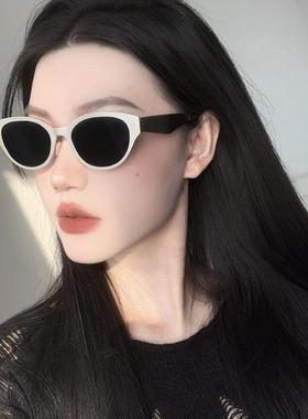 现货猫眼墨镜女复古Y2K辣