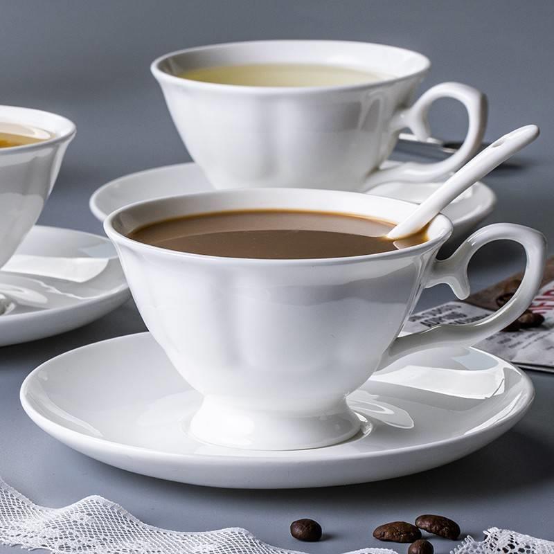 英式下午茶杯大口咖啡杯釉