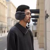 手掌耳罩冬季 男耳捂子护耳保暖神器防风型护耳朵包耳毛绒