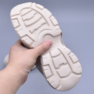 女款 夏季 柜子新品 厚底運動鞋 休閑鞋 好貨網面透m氣百搭老爹鞋 新款