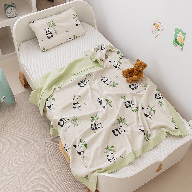 A类儿童幼儿园婴儿全棉s四层纱布夏被盖毯毛巾被薄空调夏凉被,床上用品,休闲毯/毛毯/绒毯,淘宝优惠券,粉丝福利购,淘宝优惠卷