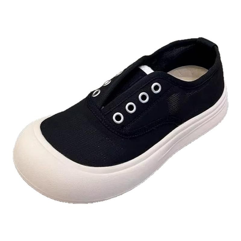 夏季新款网面小白鞋女厚底懒x人一脚蹬休闲板鞋单鞋女百搭透气鞋,女鞋,网面鞋,淘宝优惠券,粉丝福利购,淘宝优惠卷