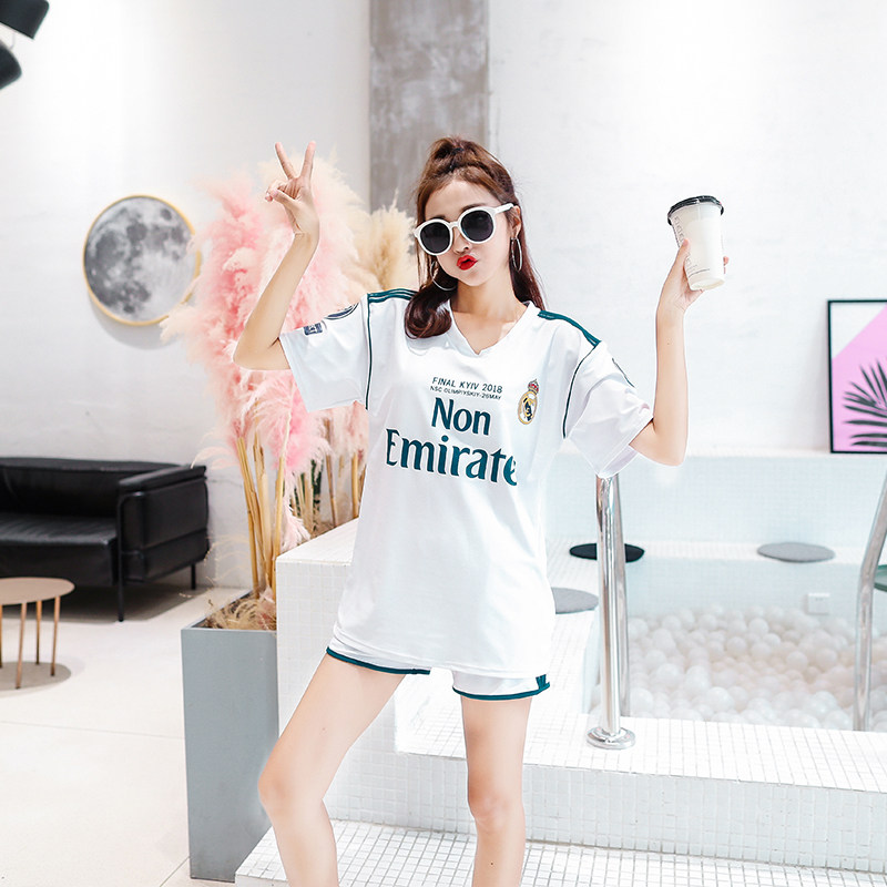 澜海泳衣b 女运动款分体式三件套保守宽松遮肚显瘦球服温泉游泳衣