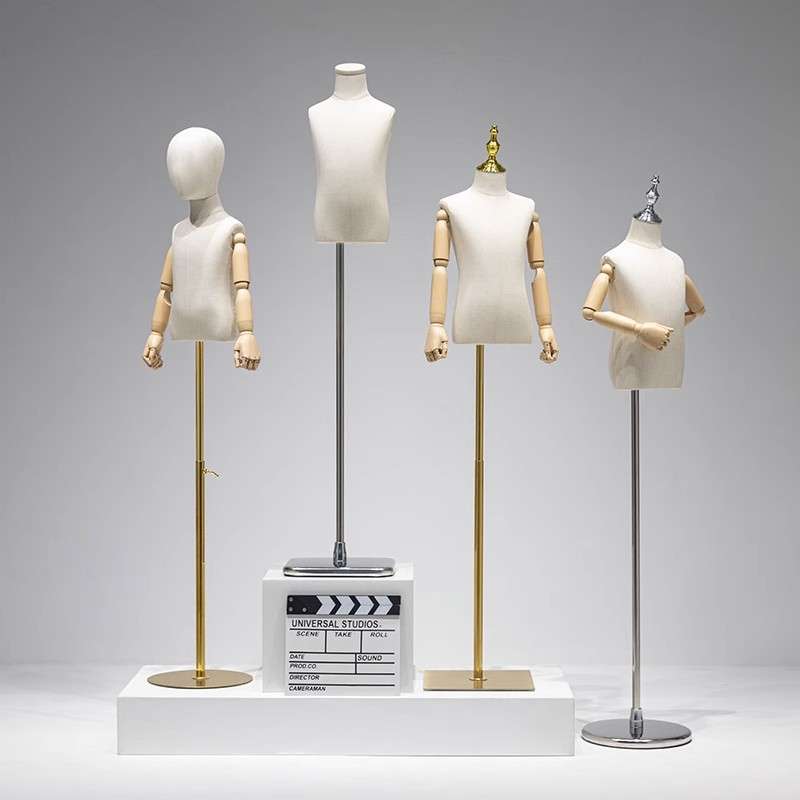 儿童模特道具半身服装店橱窗全身人台小孩展示架男女童装店假人偶