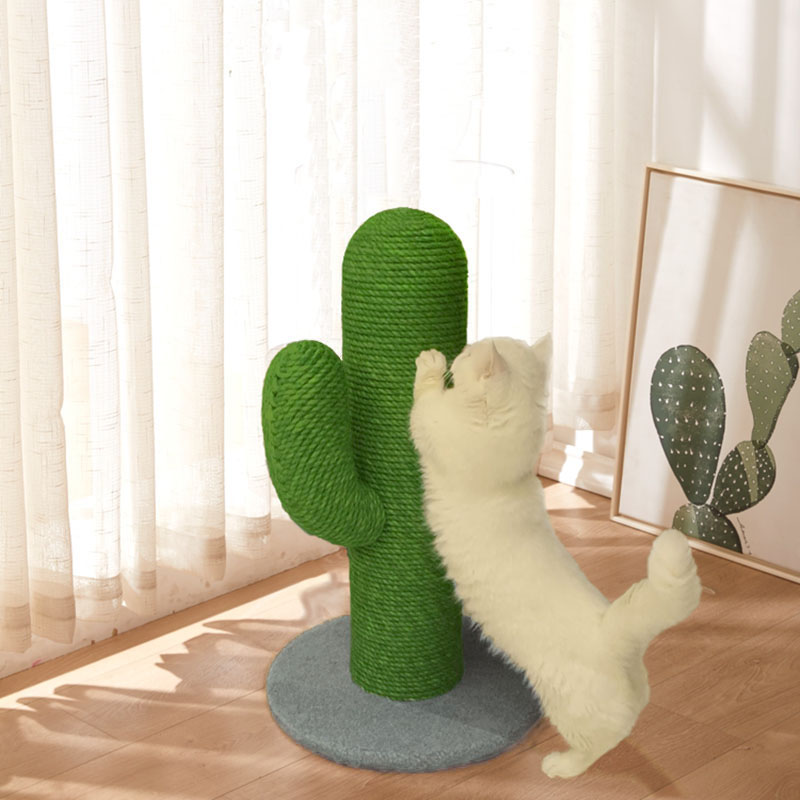猫爬架仙人掌猫抓板剑麻绳猫树玩具攀爬磨爪一体猫窝猫抓架猫抓柱