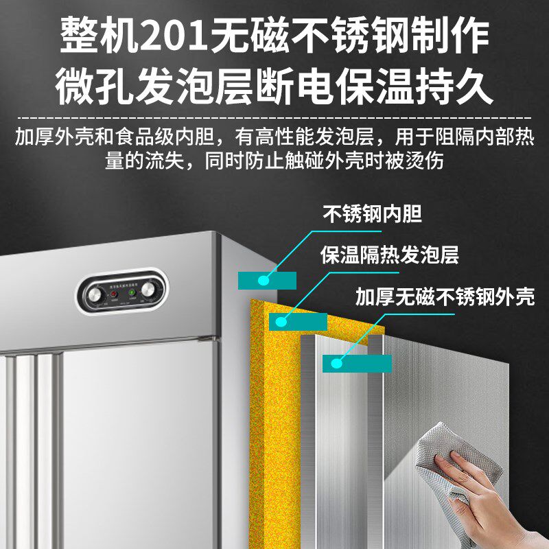 消毒柜商用高温大型幼儿园立式双门大容量学校食堂餐厅大物汤桶柜