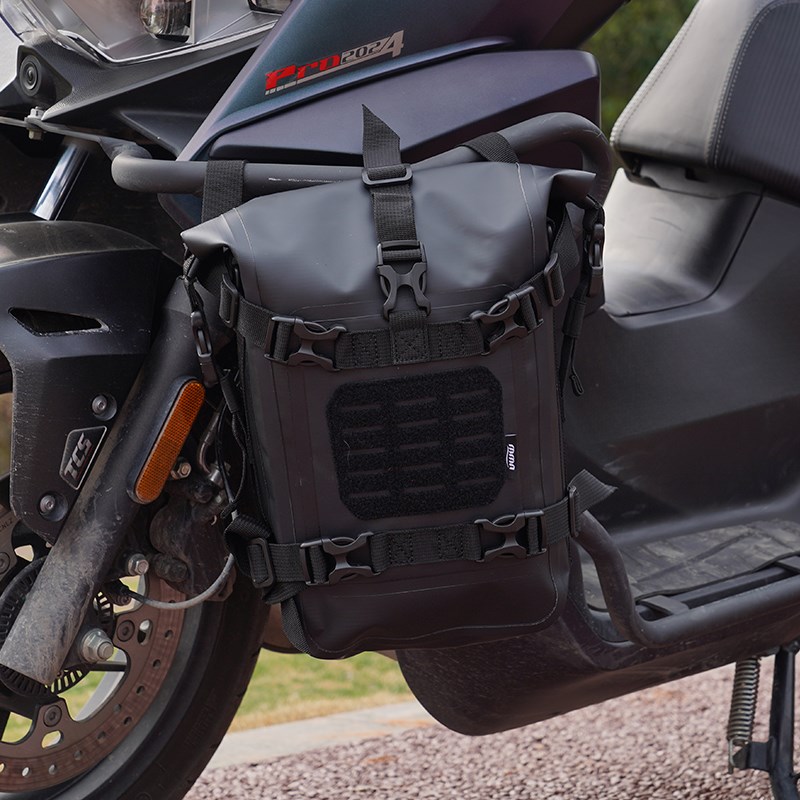 2025新款摩托车护杠包机车长途旅行包收纳包防水耐磨摩托骑行驼包