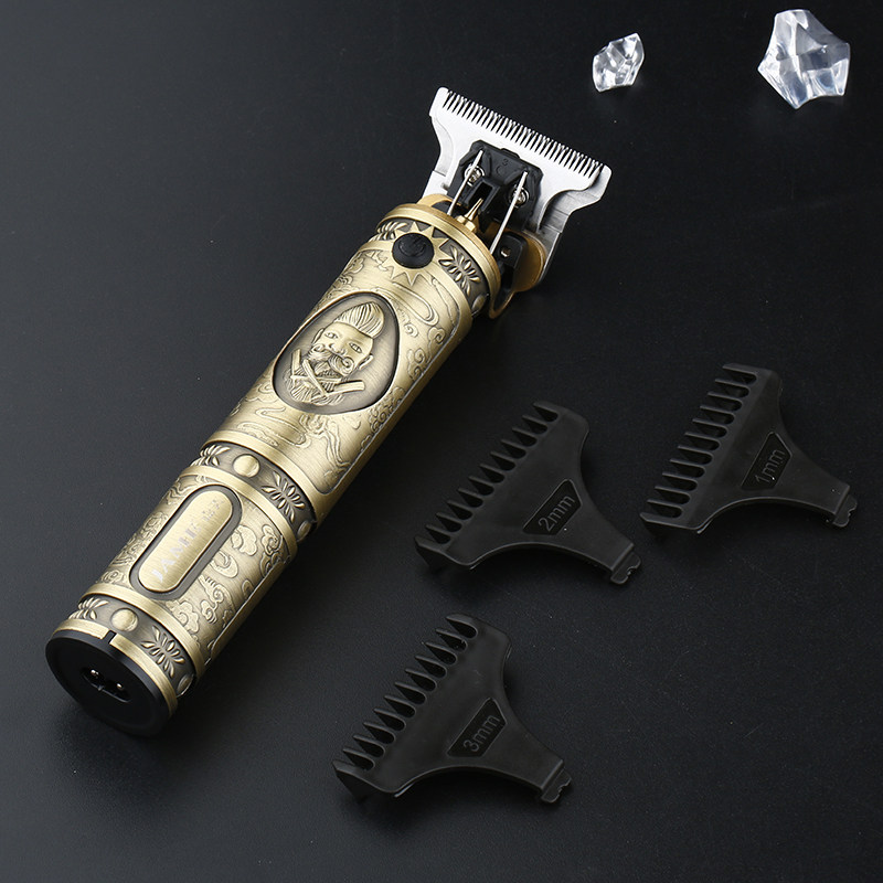 嘉美v5复古油头雕刻电推剪专业发廊刻痕推子光头神器剃头刀理发器