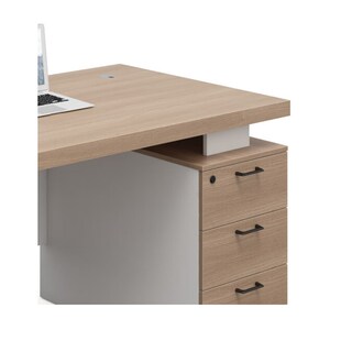 现代简约文员办公桌学生书桌家用写字台免漆板单人电脑桌