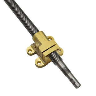 南通手摇磨床配件618丝杆工作台纵向移动丝杆铜套大丰前后Y轴螺母