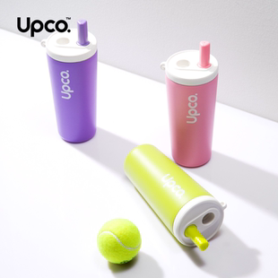 昂蔻吸管水杯保冷新款2025高颜值大容量316不锈钢保温杯运动专用