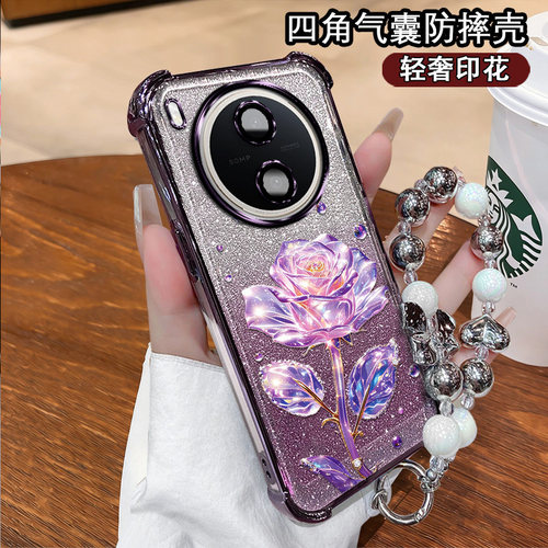 适用vivoY600pro手机壳网红新品Y600Por闪粉保护套y600pro气囊硅胶V2561A镜头膜全包y600pro防摔丫600por软壳