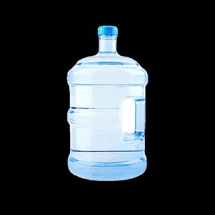 德腾矿泉水桶PC7.5L升饮水机纯净水桶K手提车载户外家用空桶小桶