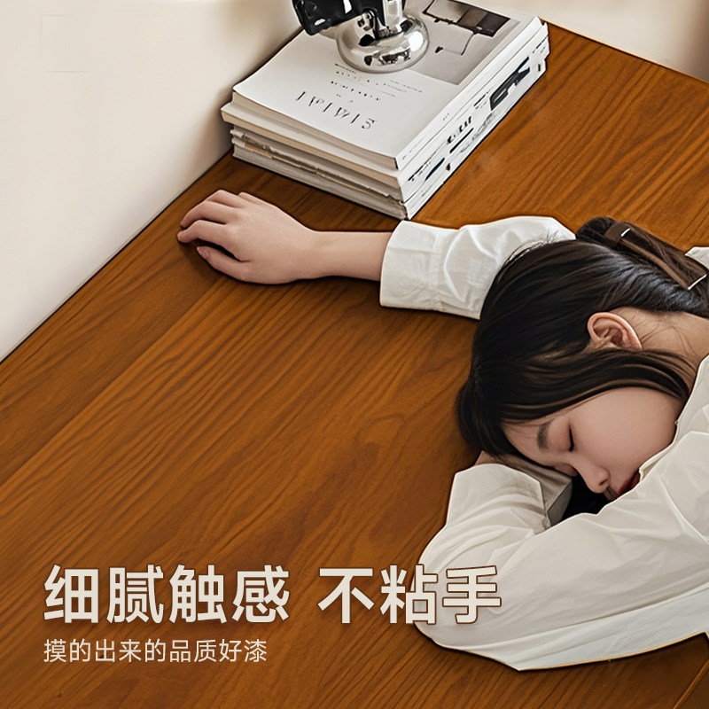 三青漆水性木器漆胡桃色木纹漆家具翻新实木改色自刷樱桃木色油漆