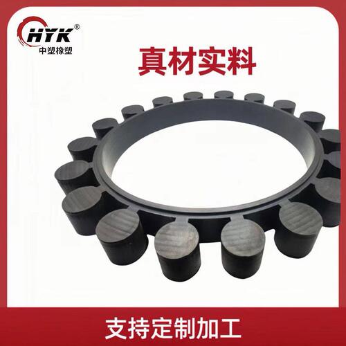 甄选YOX1000/1150/1250大型梅花垫厂家供应橡胶震梅花弹性梅花胶