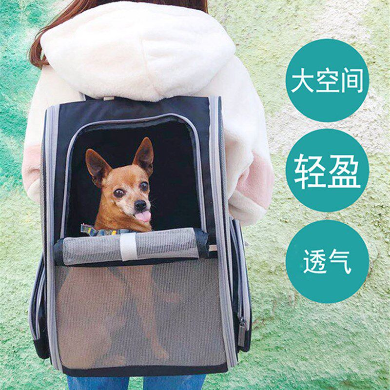 透气双肩猫包外出便携宠物包x猫背包狗包猫咪书包狗狗携带包包轻