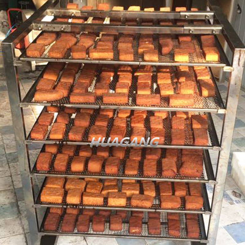 供应各种型号豆腐干烟熏机 河北豆腐干烟熏炉生产厂家  熏干机