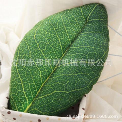 卡通仿真叶子印刷机 假叶子纹路丝网印刷机 仿真花朵绿植印刷设备