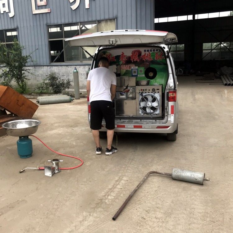 绿豆麻花玉米膨化机 安阳四缸汽油机杂粮康乐果机 香蕉酥机报价