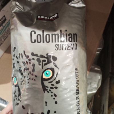 上海Costco开市客代购科克兰KIRKLAND焙炒哥伦比亚咖啡豆1.36kg