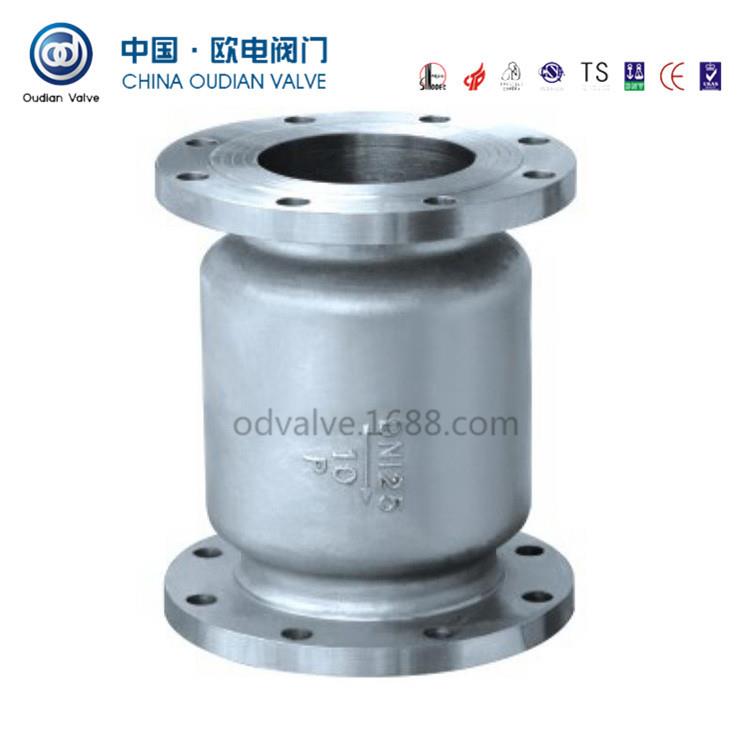 日标止回阀H42W-10K不锈钢日标阀立式止回阀JIS-10K