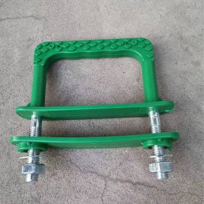 塑钢爬梯下水道检查井踏步水泥护栏井污水爬梯带护栏防滑带扶手