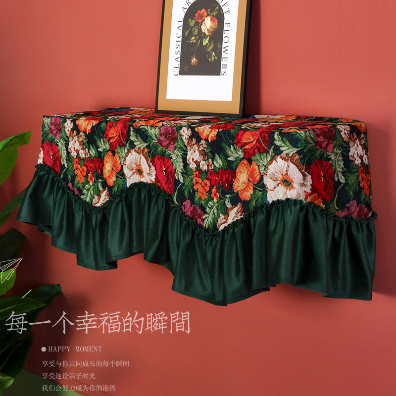 美式高级感空调罩挂式空调防尘罩壁挂式挂机遮灰罩家Y用欧式挂机