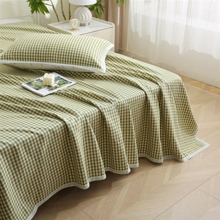 天然苎麻凉席1.8m大床成人儿童床幼儿J园凉席子大学生宿舍床单夏