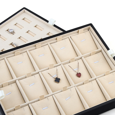 高档珠宝展示首饰盘珠宝托盘戒指项链玉器手镯收藏收纳看货展示盘