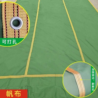 自卸车自动篷布渣土车自动篷布防风加厚网格布轮胎布电动甩杆