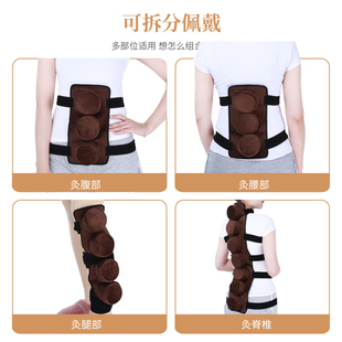 可拆卸督脉艾灸盒背部无烟纯铜随身灸家用脊柱大椎颈部艾灸器具