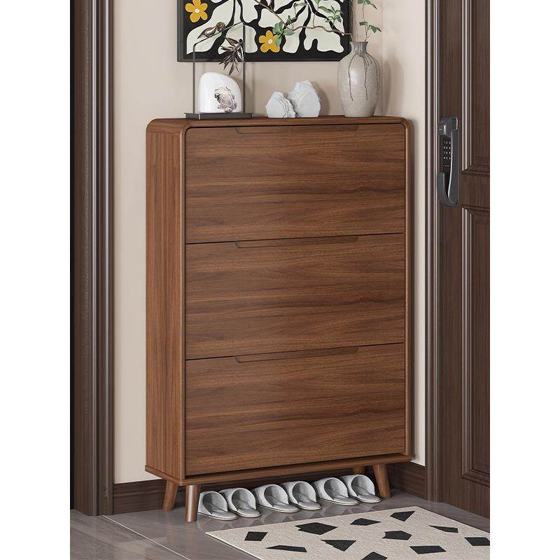 鞋柜超薄翻斗入户家用门口玄关柜实木框一体靠墙小户型窄门厅柜,住宅家具,鞋柜,淘宝优惠券,粉丝福利购,淘宝优惠卷