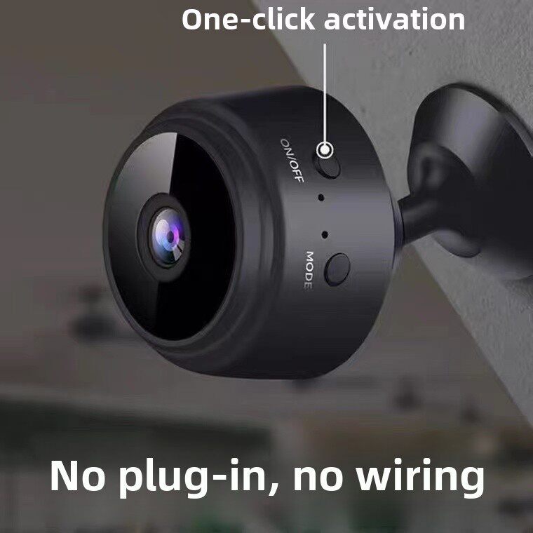 相机无线手机远程Wifi家庭手表宝高清免插拔无网络摄影监视器AI