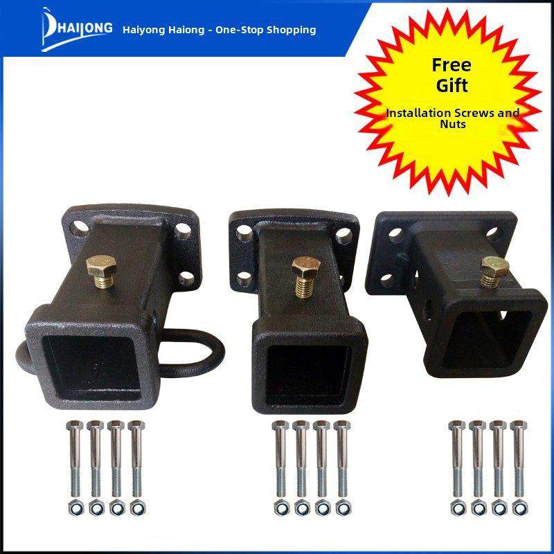 方口拖车Rv改装配件拖车臂盖斗拖车钩后保险杠拖车球基臂套,电动车/配件/交通工具,拖车拖挂,淘宝优惠券,粉丝福利购,淘宝优惠卷