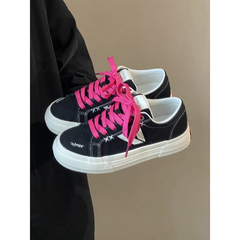 路十三软底滑板鞋女2025夏季新款C学生帆布鞋小众百搭休闲小白鞋,女鞋,休闲板鞋,淘宝优惠券,粉丝福利购,淘宝优惠卷