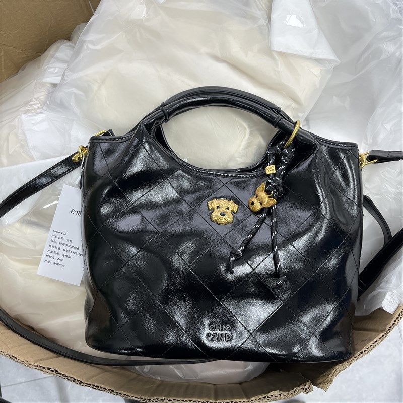 订单货捡漏油蜡皮包包女包2v025新款小众设计高级感水桶包手提斜,箱包皮具/热销女包/男包,托特包,淘宝优惠券,粉丝福利购,淘宝优惠卷