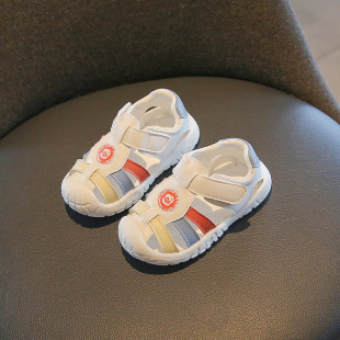 女宝宝凉a鞋夏季防滑软底小童鞋1一3岁2婴幼儿学步鞋凉鞋男童鞋子