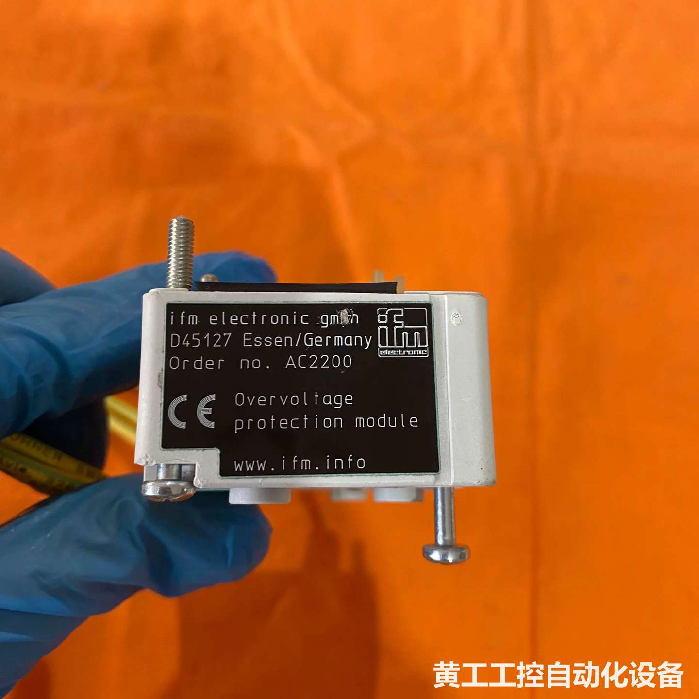 出手一个ifm电子的过压保护模块!德国制造,质量杠杠的~