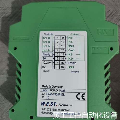 议价项目结束盾构配件清仓 W.E.ST.继电器信号转换器PAM议价