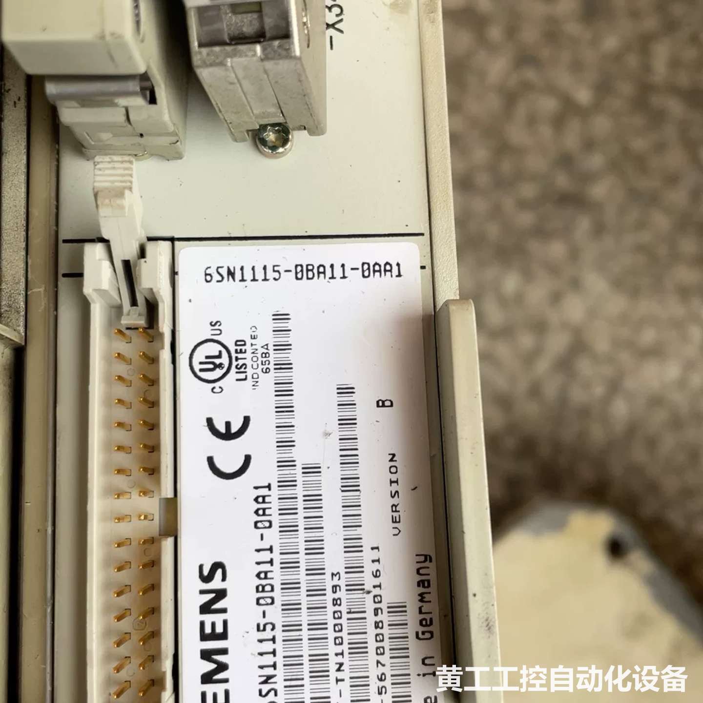 西门子840Ｄ轴卡6SN1115-0BA11-0AA1 +6