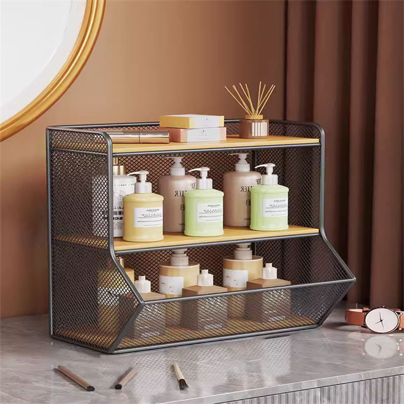 卫生间洗手池上收纳架客厅桌面收纳神器梳妆台多层式铁质置物架,家庭/个人清洁工具,毛巾挂/毛巾架,淘宝优惠券,粉丝福利购,淘宝优惠卷