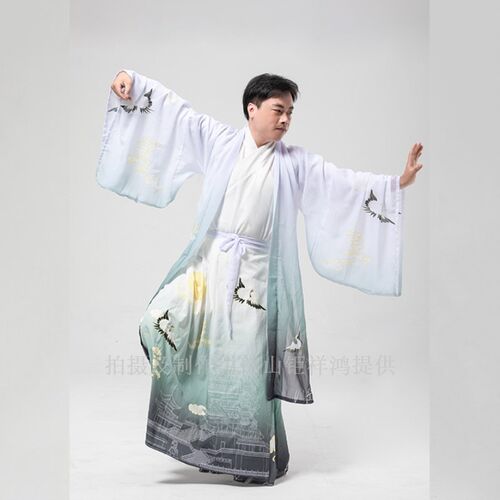 产品拍摄 摄影服务详情页设计男女款中国风汉服古装侠客仙气飘飘