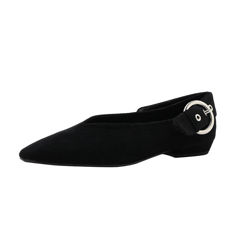 欧货女鞋子2025春新款尖头单鞋女平底H鞋女v口奶奶鞋百搭休闲鞋女,女鞋,浅口单鞋,淘宝优惠券,粉丝福利购,淘宝优惠卷