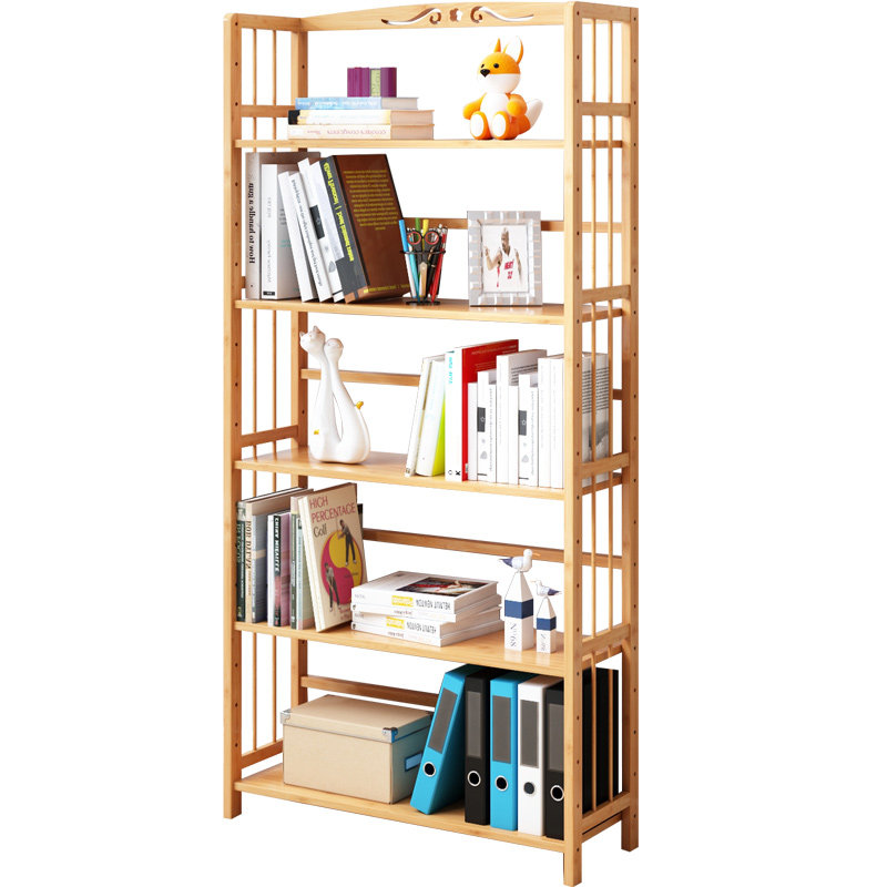 简易书架落地小书柜简约现代学生用F儿童桌上实木客厅收纳置物架,住宅家具,书架,淘宝优惠券,粉丝福利购,淘宝优惠卷