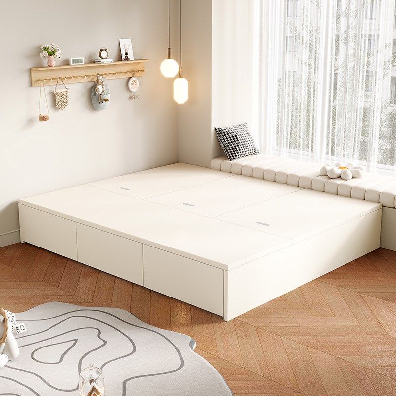 榻榻米床双人床小户型定制多功能无床H头床板式床高箱储物床单人,住宅家具,实木床,淘宝优惠券,粉丝福利购,淘宝优惠卷