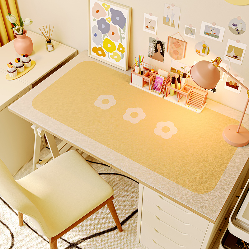 书桌垫硅胶桌布防水桌面垫子写字台垫儿童桌垫书桌学生学习保护垫