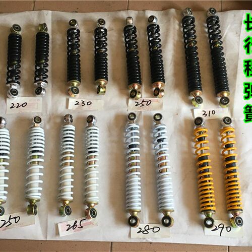 电动车后减震器 全行程弹簧油压避震器 电瓶车 22 23 25 27 29 31