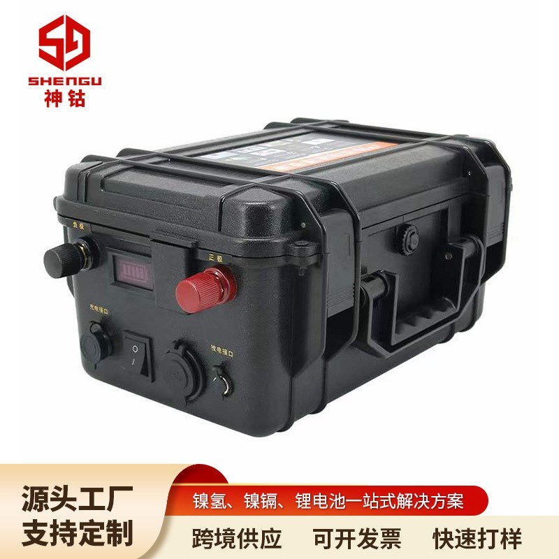 12V120AH推进器锂电池2t4V100Ah船外机挂桨机电动船用马达动力电